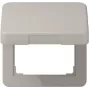 Jung atverčiama dengiamoji plokštė su dengiamuoju rėmeliu 50x50mm CD 590 KL PT (CD590KLPT)