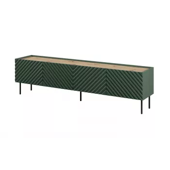 4D RTV spintelė ONDA 200x40xH54.35 žalias (pastatoma arba montuojama ant sienos)