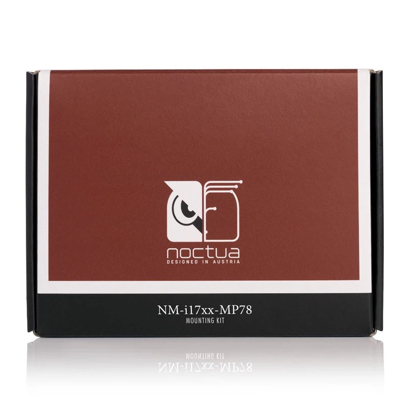 Tvirtinimo rinkinys Noctua NM-I17XX-MP78 LGA 1700 lizdui, sidabrinis