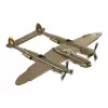 Cobi Building Blocks Lockheed P-38H Lightning rinkinys 5763 — mastelinis modelio rinkinys, kolekcinis lėktuvo modelis