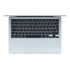 „MacBook Air 13“, dangaus mėlyna, M4 (10 branduolių CPU / 10 branduolių GPU), 16 GB, 512 GB, vokiška klaviatūra, 35 W dvigubas USB-C maitinimo adapteris, MC6U4D/A