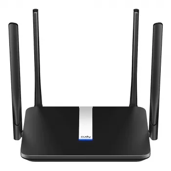 Cudy LT500 belaidis maršrutizatorius Fast Ethernet Dual-band (2,4 GHz / 5 GHz) 4G juodas