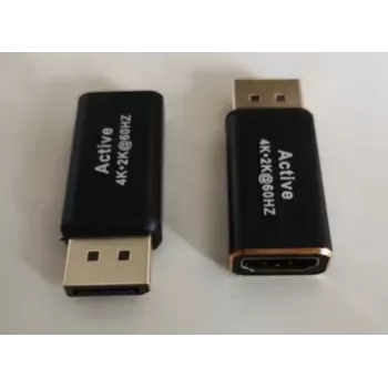 DisplayPort į HDMI adapteris MicroConnect MC-ITH-DP1.2-HDMI — DisplayPort (kištukas) į HDMI (lizdas), 4K palaikymas