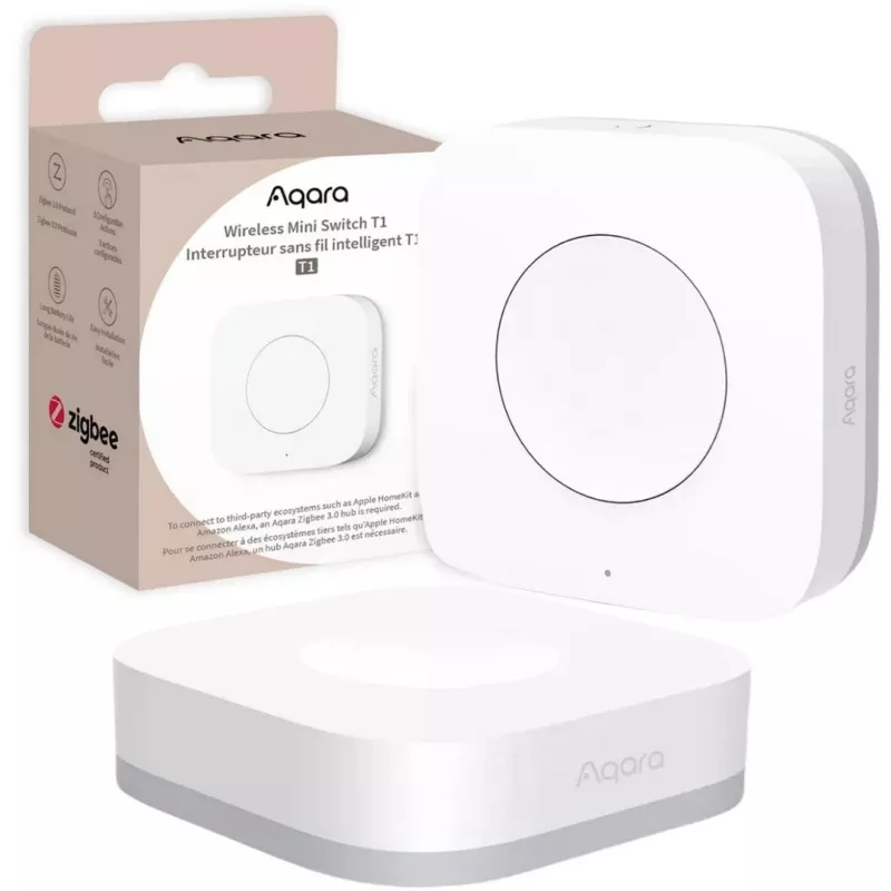 Aqara T1 nuotolinio valdymo pultelis ZigBee išmaniųjų namų įrenginys, mygtukai