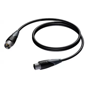 PROCAB CLA901/3 garso kabelis 3 m XLR (3 kontaktų) juoda, pilka