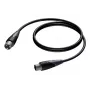 PROCAB CLA901/3 garso kabelis 3 m XLR (3 kontaktų) juodas, pilkas