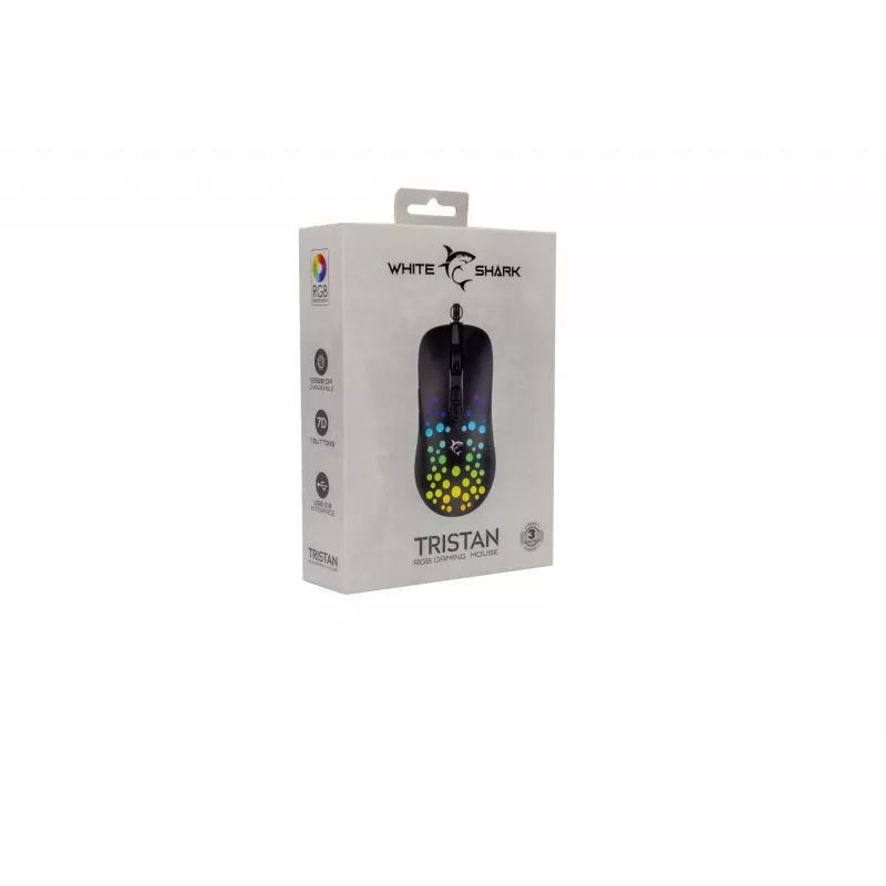 White Shark GM-9004 Tristan-2 Juoda RGB