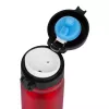 Termo butelis NOVEEN TB825 400 ml — izoliuotas nerūdijančio plieno gėrimų indas, raudonas