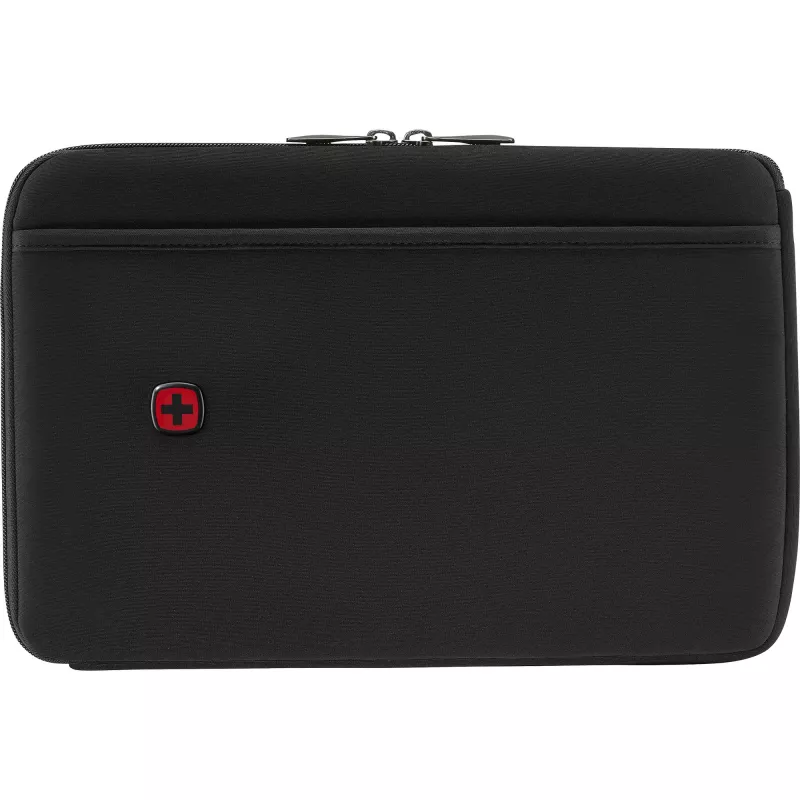 Laptop Neoprene Sleeve Wenger BQ 12–13 inch Juoda — fits 12–13 inch laptops