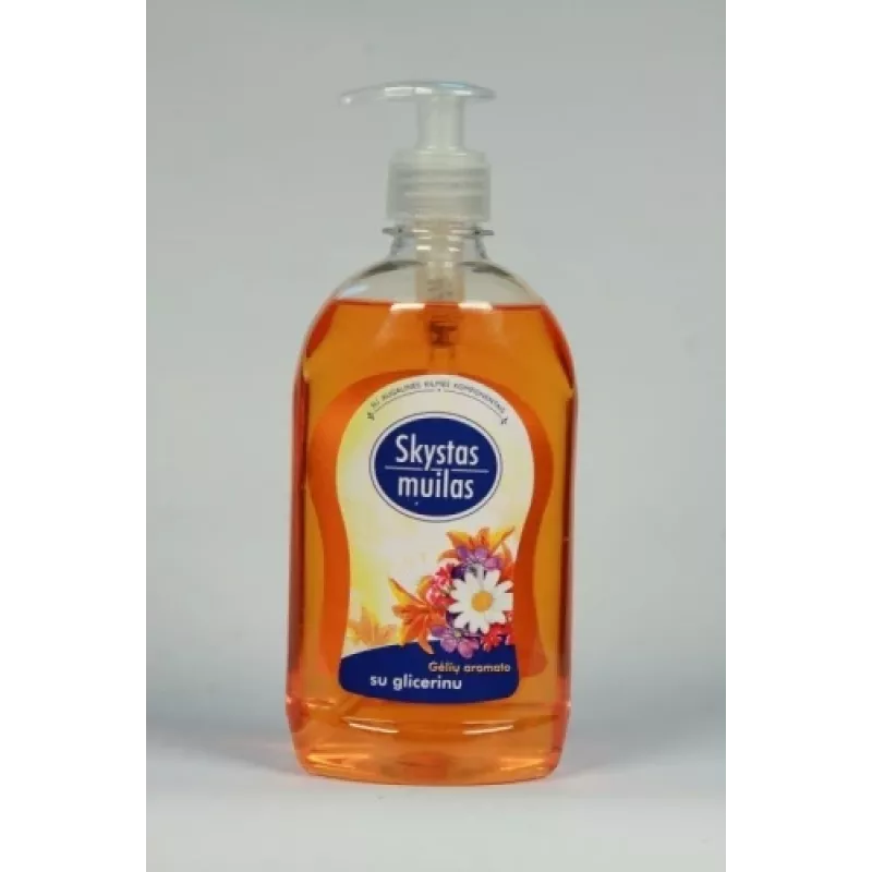 Skystas muilas Nenurodyta P03-02-1-00, 500 ml, glicerinas, gėlių kvapas