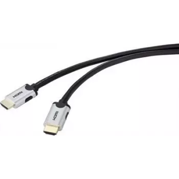 SpeaKa Professional SP-9063160 HDMI kabelis 0,5 m HDMI Type A (Standartinis) Juodas (SP-9063160)