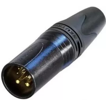 Neutrik NC10MXX-14-B laido jungtis XLR juoda (NC10MXX-14-B)