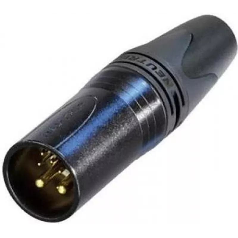 Neutrik NC10MXX-14-B laido jungtis XLR juoda (NC10MXX-14-B)
