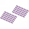 Spalvinis kodavimo segtukas Digitus Color clips skirtas pataisymo kabeliui A-CC-VI PVC violetinis