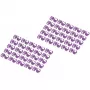 Spalvinis kodavimo segtukas Digitus Color clips skirtas pataisymo kabeliui A-CC-VI PVC violetinis