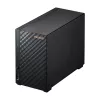 Asustor AS1102TL NAS/atminties serveris Mini Tower Realtek RTD1619B 1 GB DDR4 0 TB ADM juoda