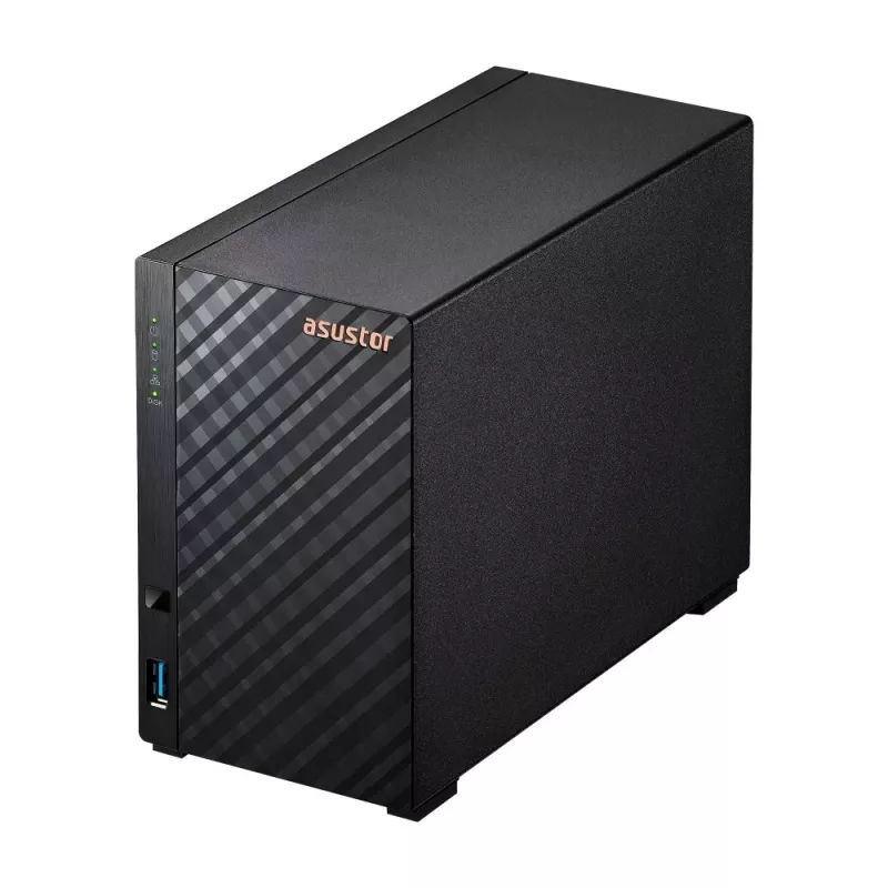 Asustor AS1102TL NAS/atminties serveris Mini Tower Realtek RTD1619B 1 GB DDR4 0 TB ADM juoda