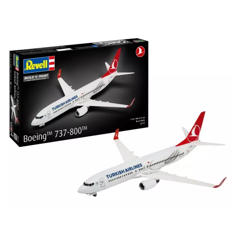 Plastikinio modelio lėktuvas REVELL Boeing 737-800 Turkish Air mastelis 1:144