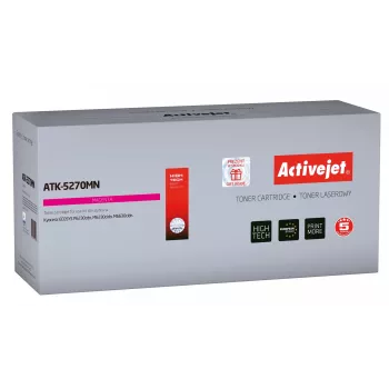 Activejet ATK-5270MN toneris (pakaitalas Kyocera TK-5270M; Supreme; 6000 puslapių; purpurinis)