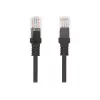 Tinklo kabelis LANBERG PCU6-10CC-1500-BK Cat6 U/UTP 15 m RJ-45 juodas