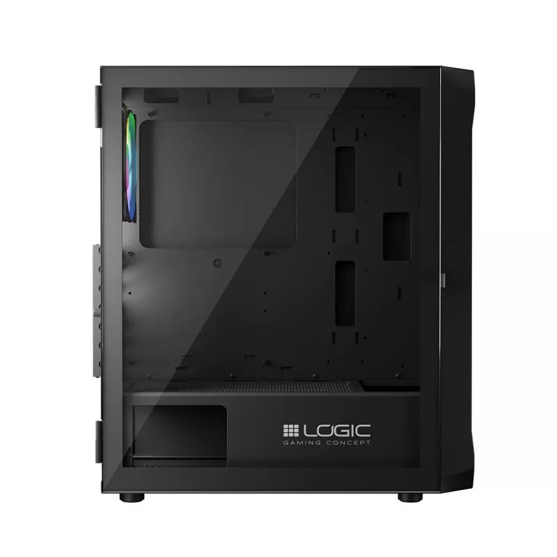 Kompiuterio korpusas Logic Concept Portos ARGB ATX juodas