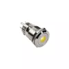 DimasTech vandalams atsparus mygtukas 19 mm Sidabrinėline Dot RGB PD210