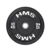 HMS Fitness BBR10 1 vnt. olimpinis gumuotas svorio diskas