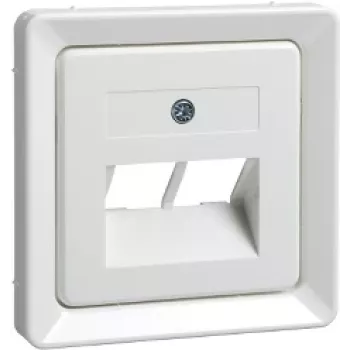 Schneider Electric GmbH 503664 Sieninė plokštė / jungiklio dangtelis, baltas (503664)