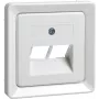 Schneider Electric GmbH 503664 Sieninė plokštė / jungiklio dangtelis, baltas (503664)
