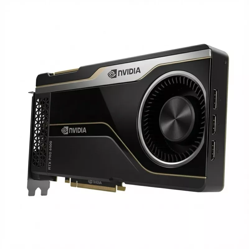 Grafikos plokštė PNY RTX PRO 6000 Juodawell Max-Q Workstation Edition 96GB GDDR7