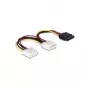 Maitinimo laidas SATA HDD DeLOCK 60103 2x 4pin vyriška/moteriška 0,165 m
