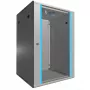 Sieninis stovas Extralink Rackmount cabinet 18U 600x600 Pilka raktinis užraktas