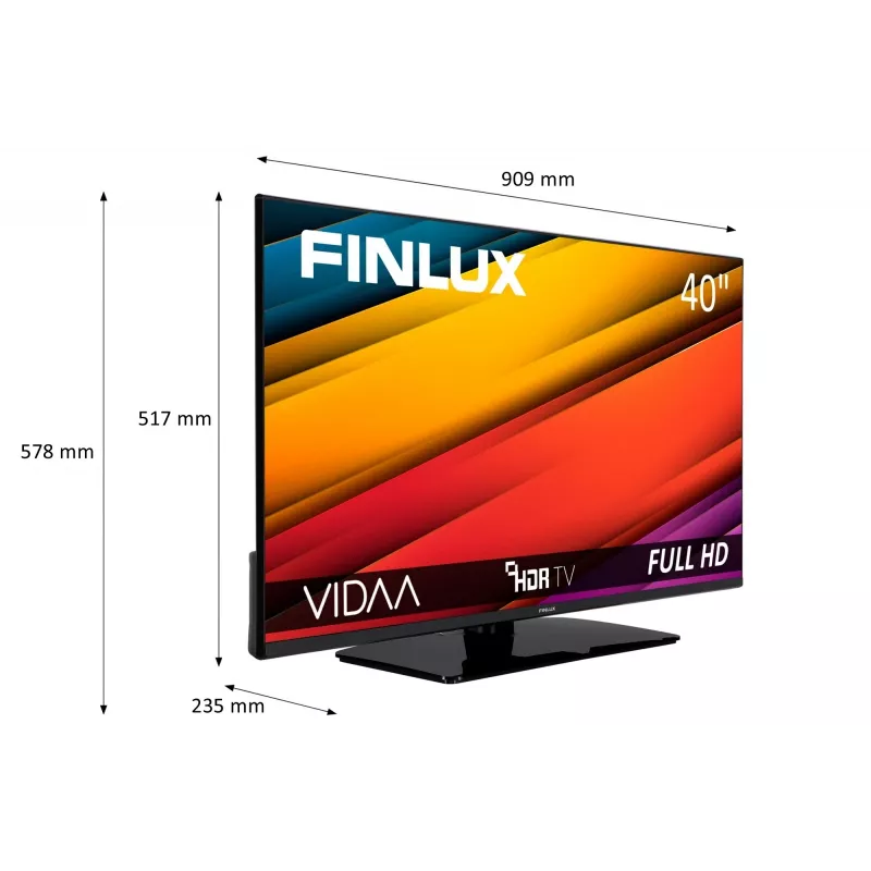 FINLUX TV LED 40 colių 40FFV500