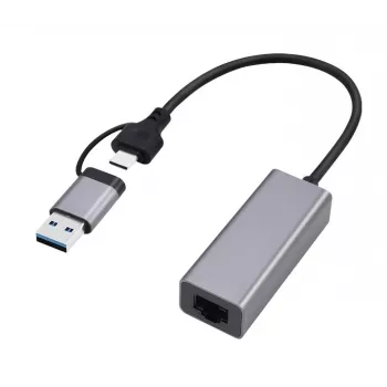 “PowerLine” tinklo adapteris Gembird A-USB3AC-LAN2G-01 2500 Mbit/s Ethernet LAN