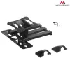 TV / monitoriaus sieninis laikiklis MACLEAN MC-719, ekranams iki 68,6 cm (27 colių), maks. 15 kg, VESA 100x100, juodas