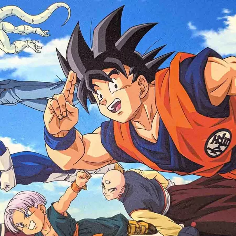 Pelės kilimėlis Subsonic Gaming pelė Pad XXL DBZ Gokus friends SA5589-D2