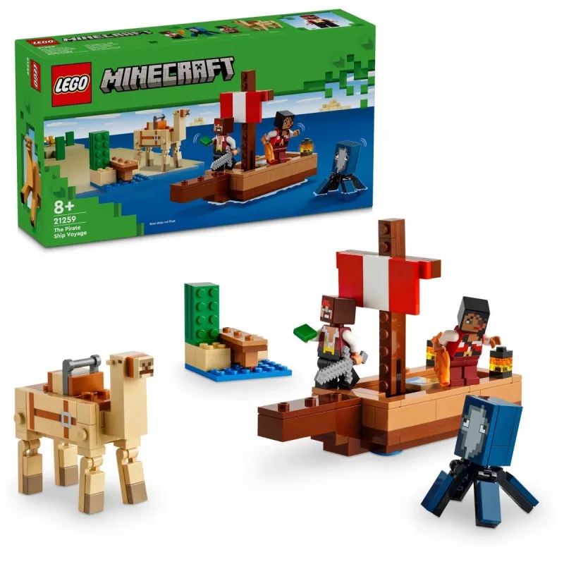LEGO MINECRAFT 21259 The Pirate Ship Voyage