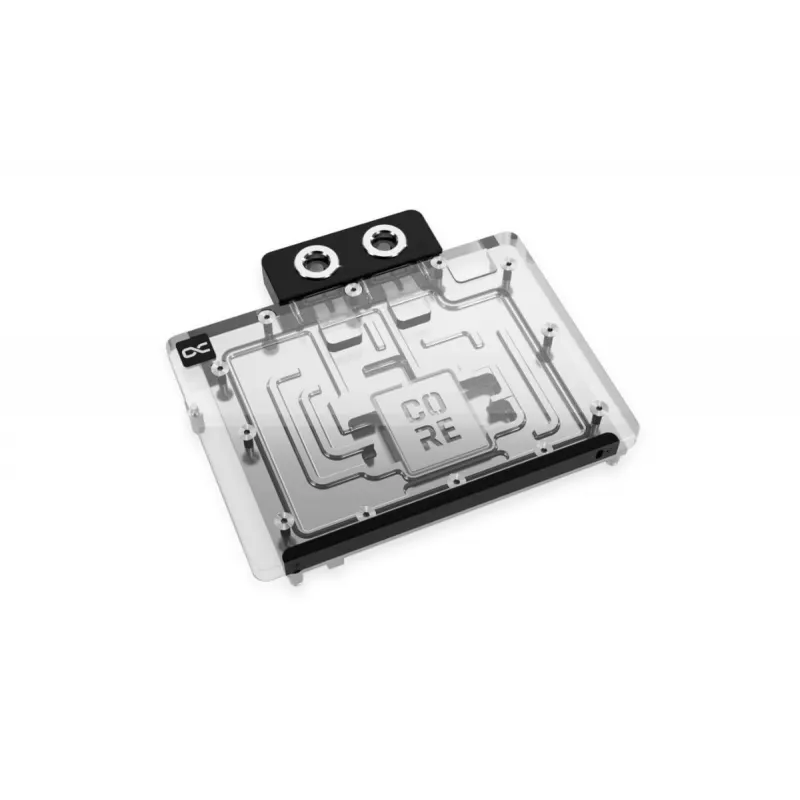 Backplate Alphacool 10265 Acrylic Aluminium Chrome Copper Nylon Juoda 161mm