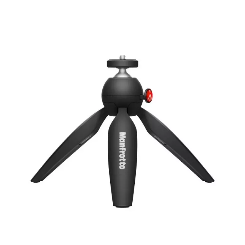 Sennheiser MKE 400 Mobile Kit – kondensatorinis superkardioidinis mikrofonas su žemųjų dažnių filtru ir Manfrotto trikoju