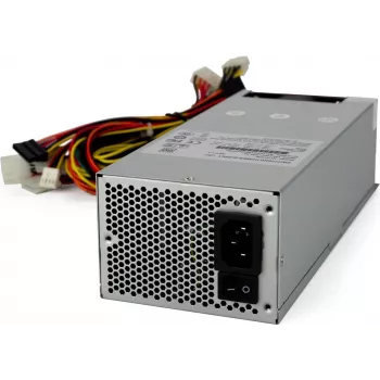 FANTEC NT-2U60E maitinimo blokas 600W ATX/EPS 2HE ir 3HE korpusams 100V-240V AC Active PFC MTBF virš 100 000 valandų 70 mm ventiliatorius (2477)