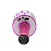Mikrofonas MANTA MIC11-PK Rožinis — laidinis 3,5 mm lizdas, lengvas rankinis