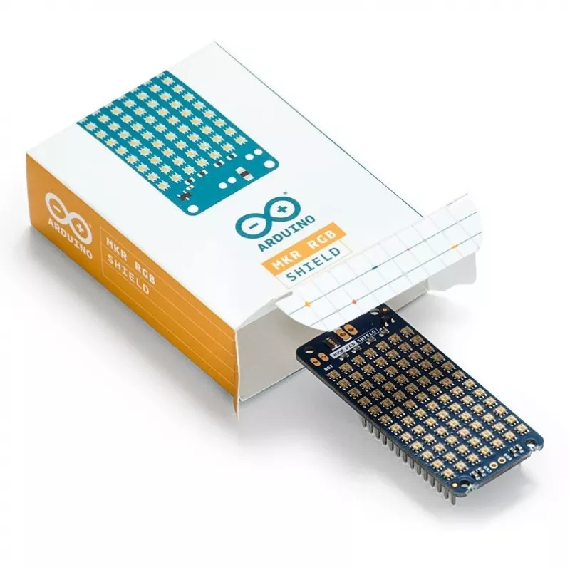 Arduino MKR RGB Shield - RGB skydas - Arduino - Arduino - mėlyna - 27 mm - 61,5 mm (ASX00010)