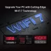 PCIe trijų dažnių WiFi 7 adapteris MERCUSYS MA47BE — sparčiajuostis belaidis ryšys