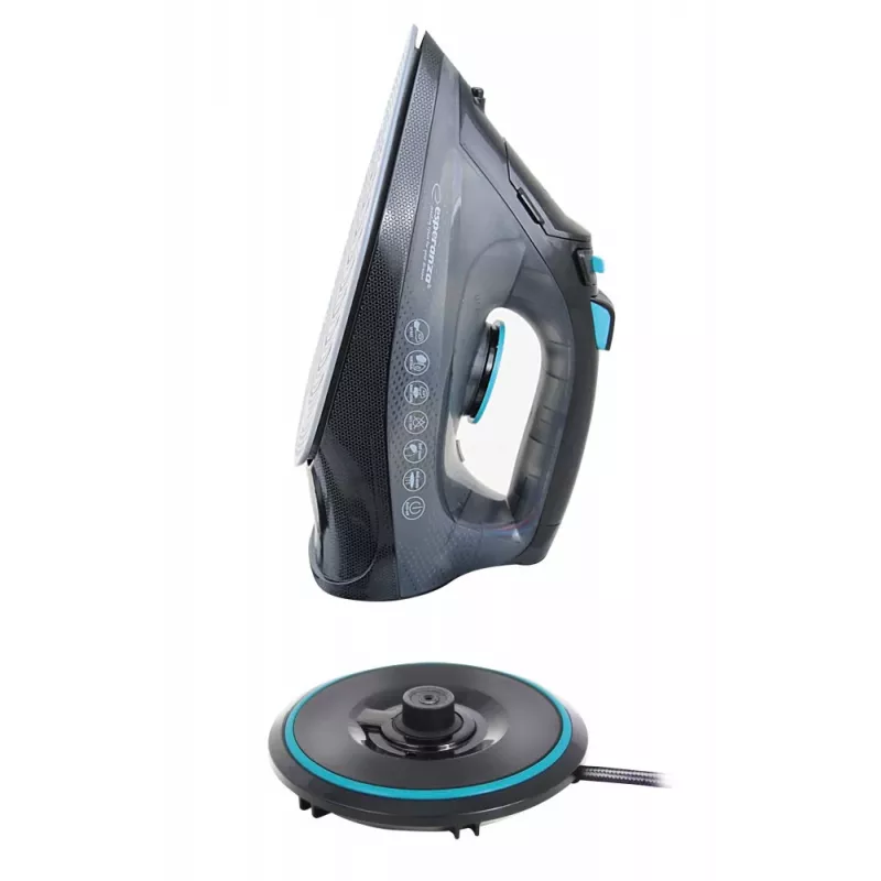 Esperanza EHI010 Lygintuvas su keramine padele Pilka, Juoda 2600 W