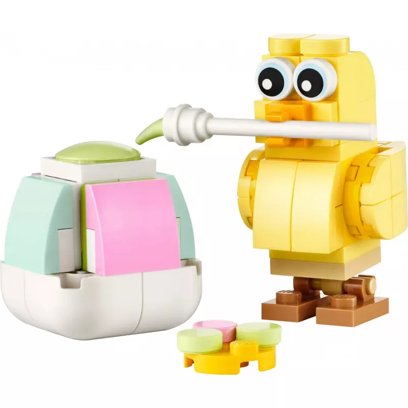 Bricks Creator 30690 Velykinis kiaušinis su viščiuku piešimo pramogos