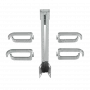 LogiLink - stovo kabelių valdymo juosta - Šviesiai pilka, RAL 7035 - 1U - 48,3 cm (19 colių)