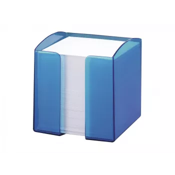 Kvadratinis bloknotas Durable TREND Square Blue Transparent