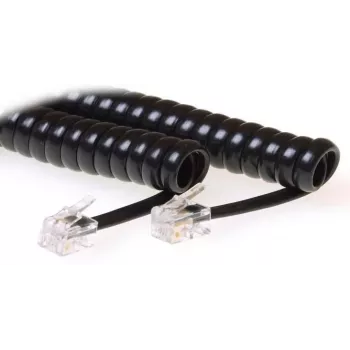 Telefono laidas Microconnect MPK10400 RJ-10 RJ-10 4 m juodas