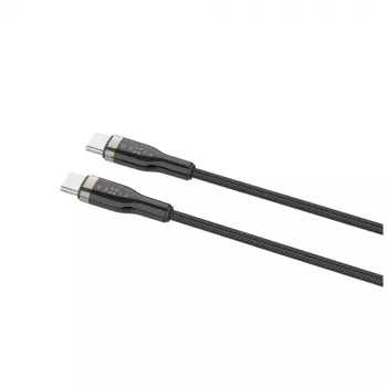 Fiksuotas | Pintas kabelis, 100W | FIXDB-CC12-BK | Juoda