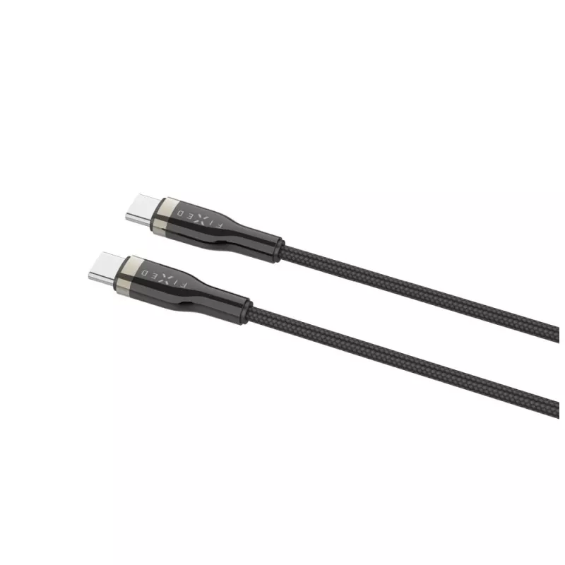 Fiksuotas | Pintas kabelis, 100W | FIXDB-CC12-BK | Juoda